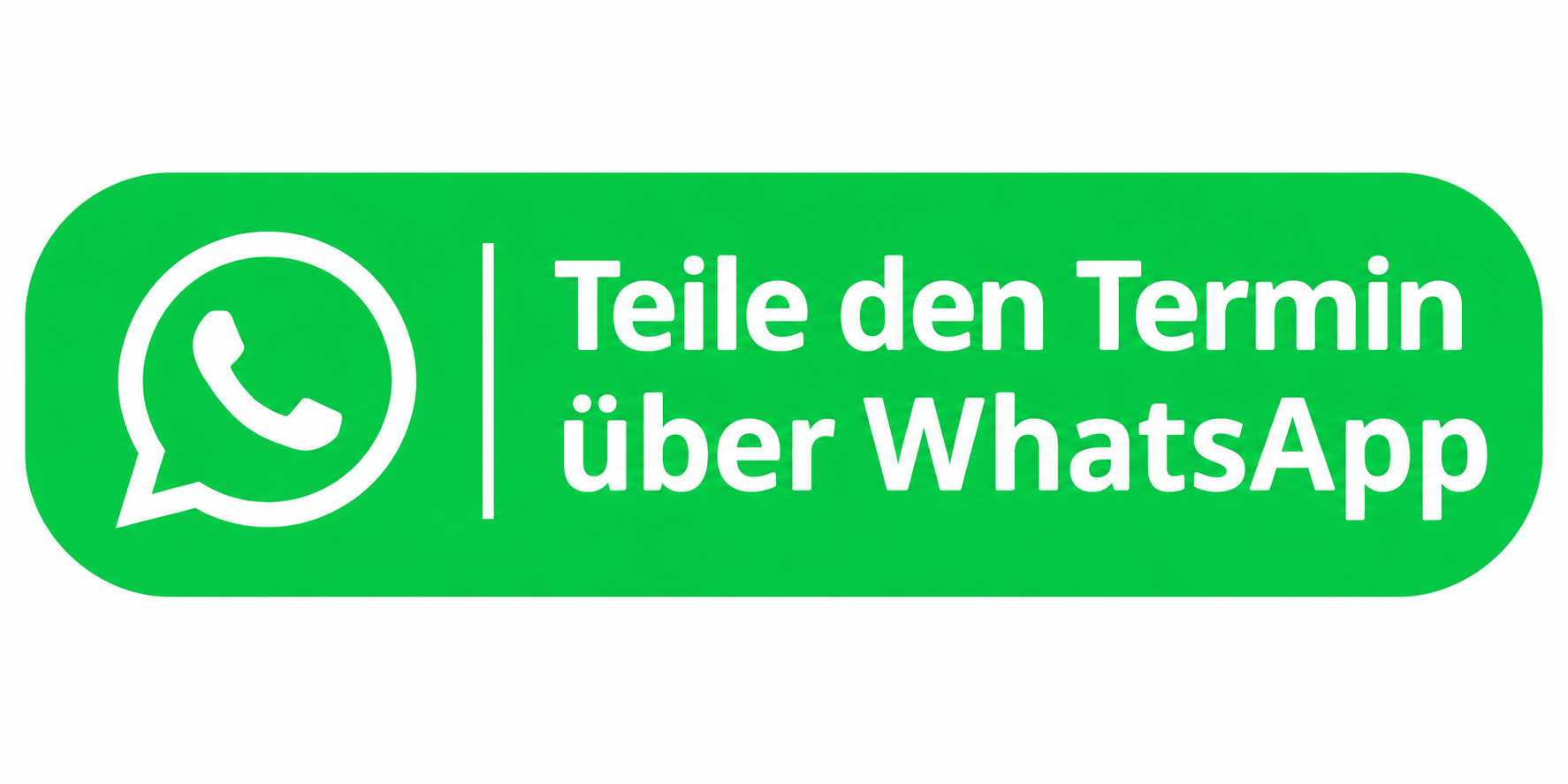 Teile den Termin �ber Whatsapp